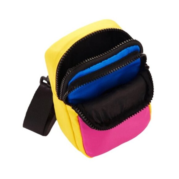 No Boundaries Color Block North South Crossbody Purse - Picture 2 of 5